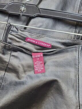 Leather Knee High Skirt